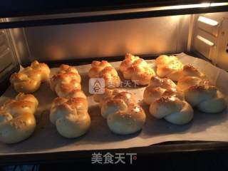 #aca烤明星大赛#[milk Twist Buns] recipe