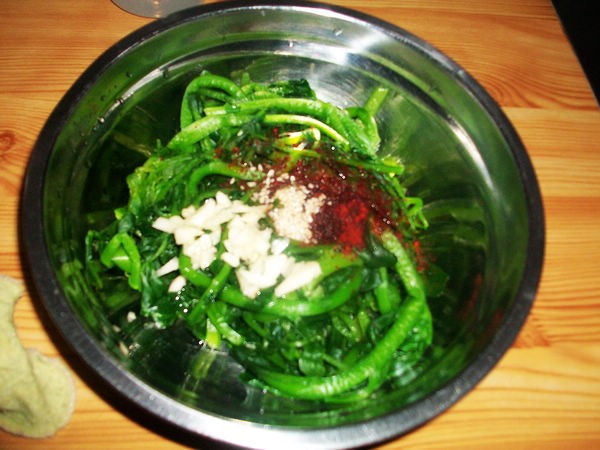 Cold Watercress recipe