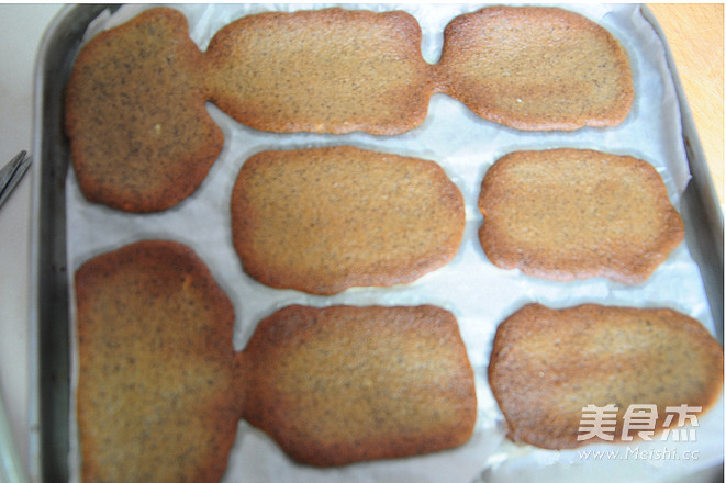 Dried Persimmon Coffee Biscuits recipe