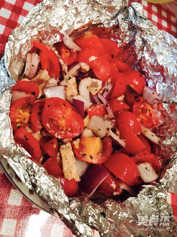 Tin Foil Salmon recipe