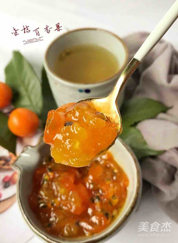 Kumquat Passion Jam recipe