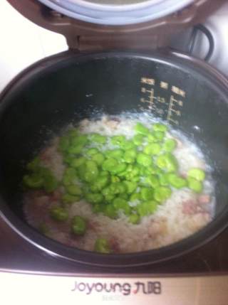 Watercress Bacon Rice recipe