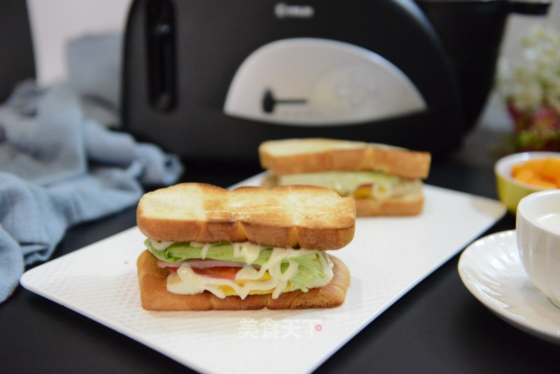 Banana Toast Sandwich-quick Breakfast recipe