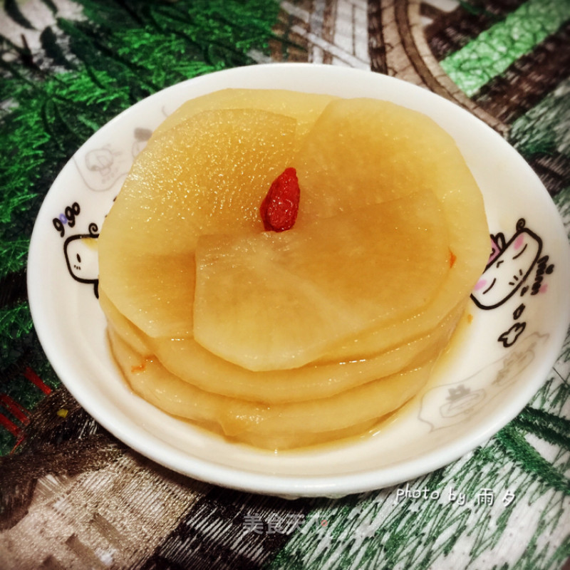 Radish Slices in Sauce recipe