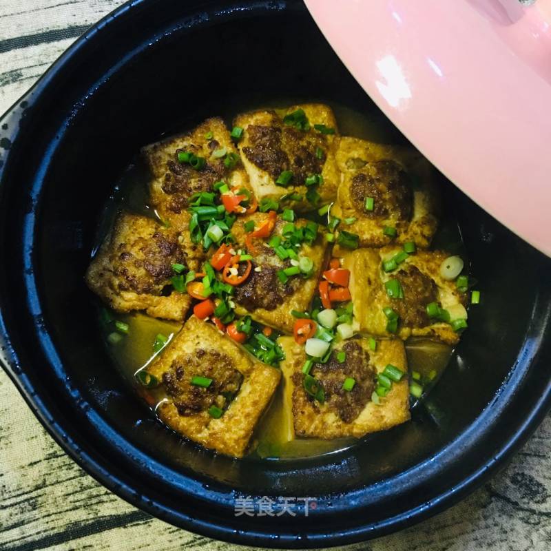 Stuffed Tofu Pot recipe
