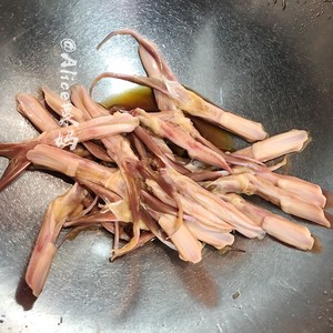 Oven Version of Fried Duck Tongue recipe