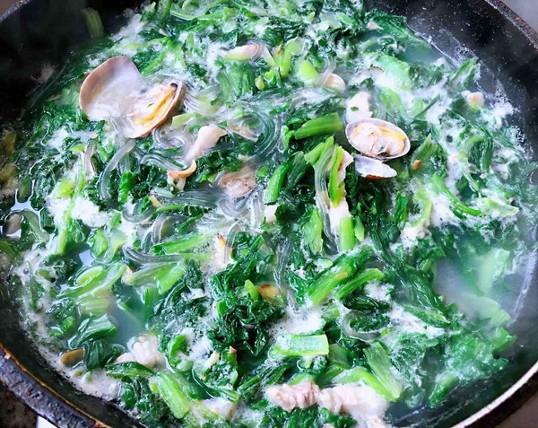 Cabbage Clam Soup recipe