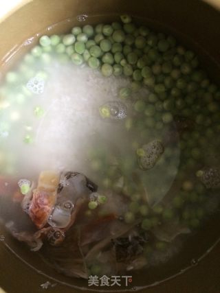 Octopus and Pea Congee recipe