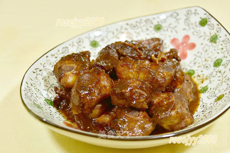 Braised Pork Ribs with Red Dates recipe