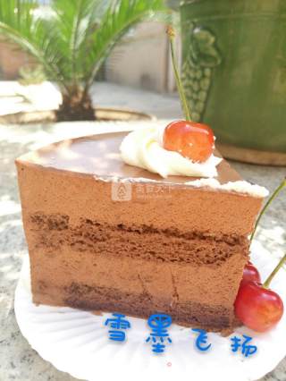 #aca烤明星大赛# Eight-inch Chocolate Mousse Cake recipe