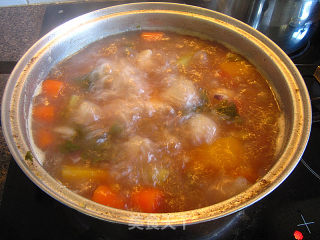 Beef Mixed Vegetable Soup recipe