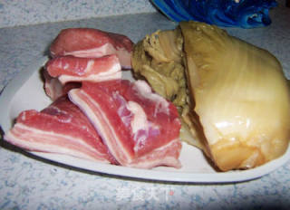Sauerkraut Vermicelli White Meat recipe