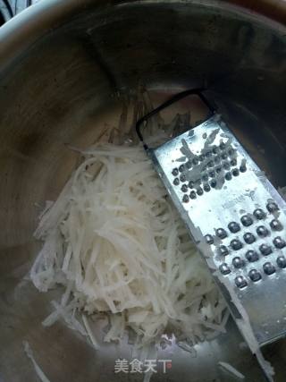 Shredded White Radish recipe