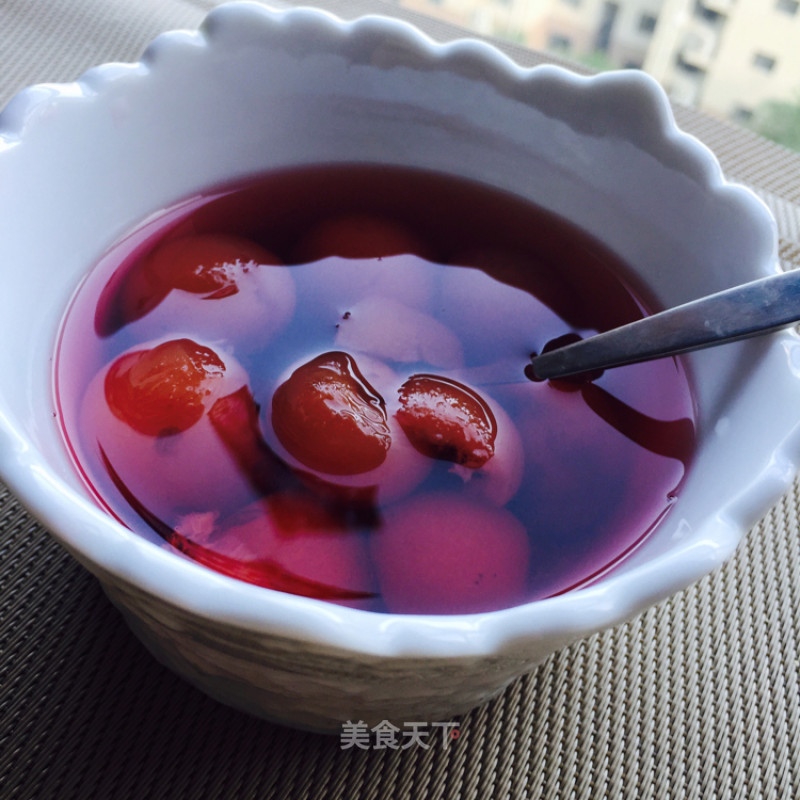 Homemade Iced Canned Cherries recipe