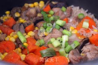 Glutinous Rice with Mushroom Ribs recipe