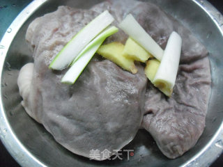 Pork Belly Soup with Red Date Vermicelli recipe