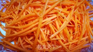 Minced Pork Carrots~super Food recipe