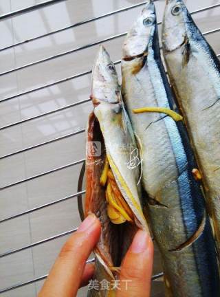 Grilled Saury recipe