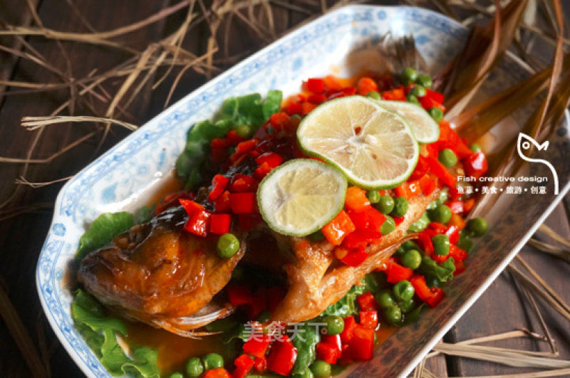 New Year Dishes-three-flavored Sea Bass