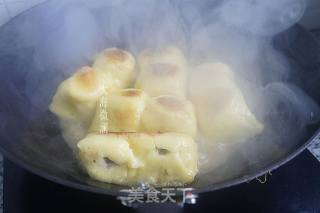 Pan-fried Northeast Sticky Bean Buns recipe