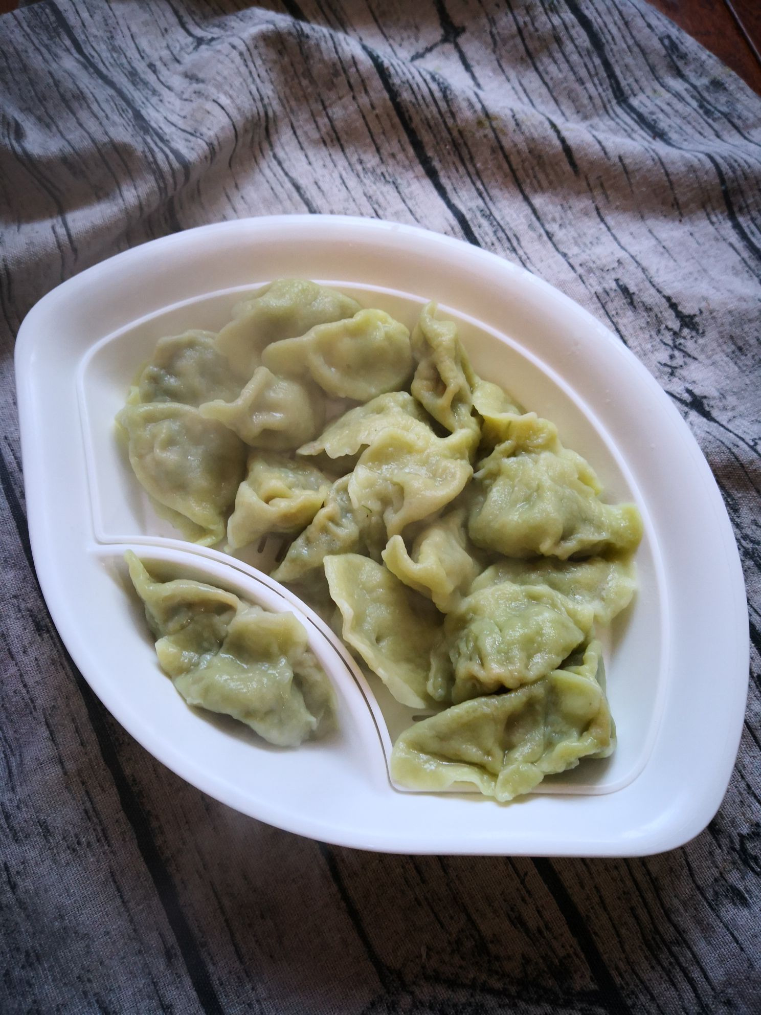 Green Meat Dumplings recipe