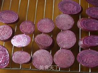 Roasted Purple Potato Chips recipe