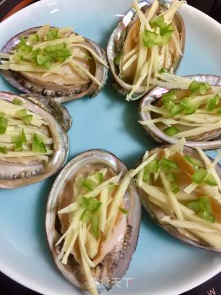 Steamed Abalone with Soy Sauce King recipe
