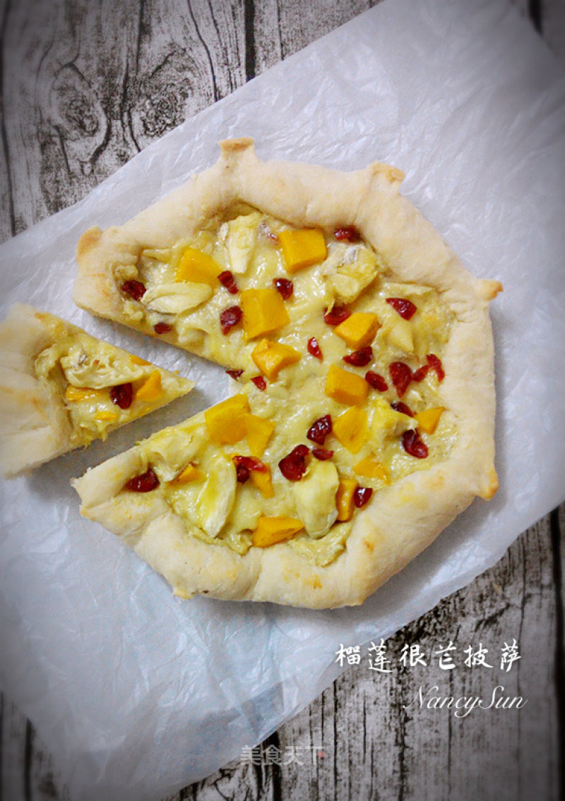 Pizza Hut Version-durian is Very Mang Pizza recipe