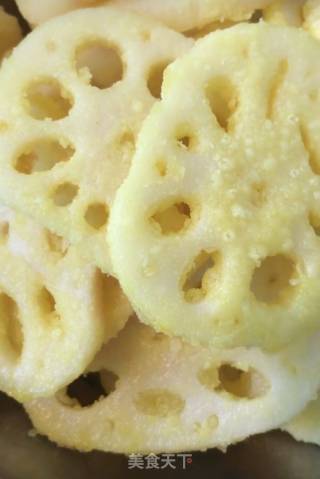 Sweet and Sour Lotus Root Slices recipe