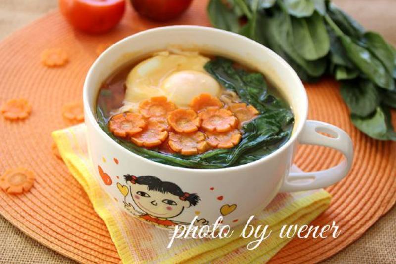 Nutritious Hot Noodle Soup