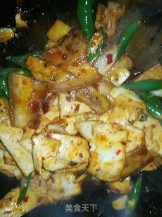 Bean Curd Twice Cooked Pork recipe