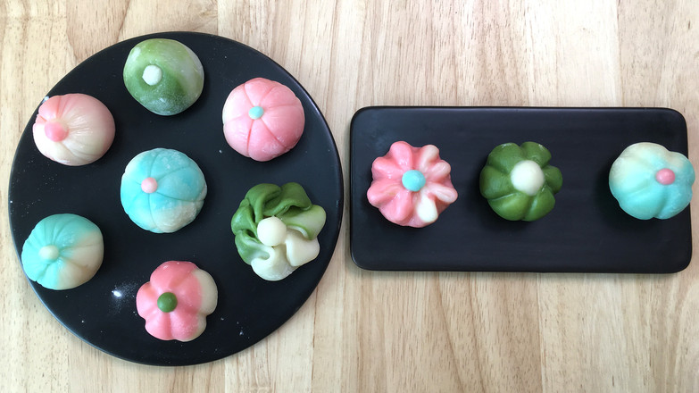 Snowy Mooncake-imitate Wagashi Shape recipe