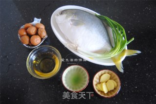 Steamed Pomfret with Sour Plum recipe