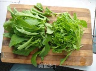 Fried Radish Seedlings with Fermented Bean Curd recipe