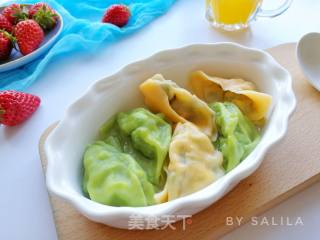 Krill Shepherd's Purse Wonton recipe