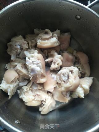 Marinated Trotters recipe