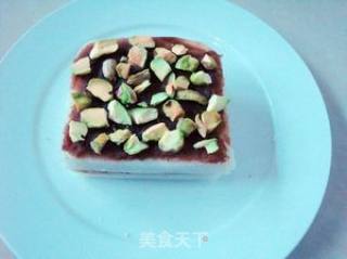 Simply Make Snacks-pistachio Bean Paste Rice Cake recipe