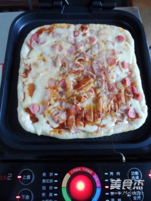 Bacon Crispy Bottom Pizza recipe