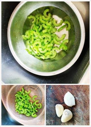 Cold Bitter Gourd recipe