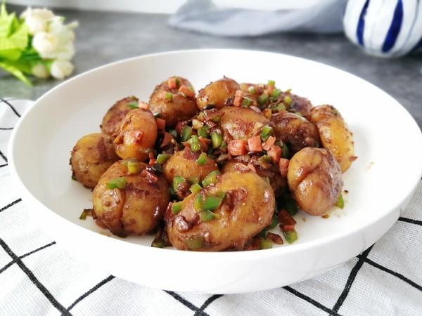 Potatoes with Soy Sauce recipe