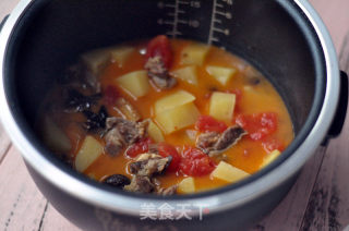 #trust之美# Stewed Beef Brisket with Tomato and Potato recipe