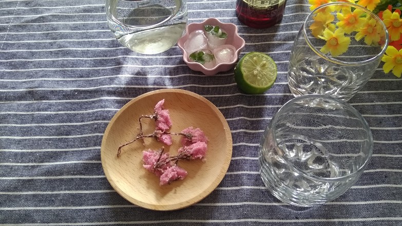 Lime Mint Sakura Tea Afternoon Tea recipe