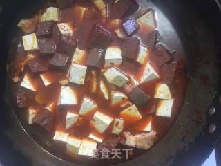 Pork Stewed Duck Blood Tofu recipe