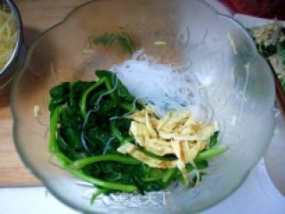 Spinach Vermicelli recipe