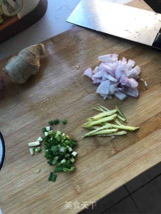 Stir-fried Pork with Rice White recipe