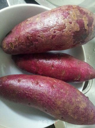 Yogurt and Purple Potato Mashed recipe