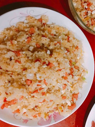 Salted Egg Fried Rice recipe