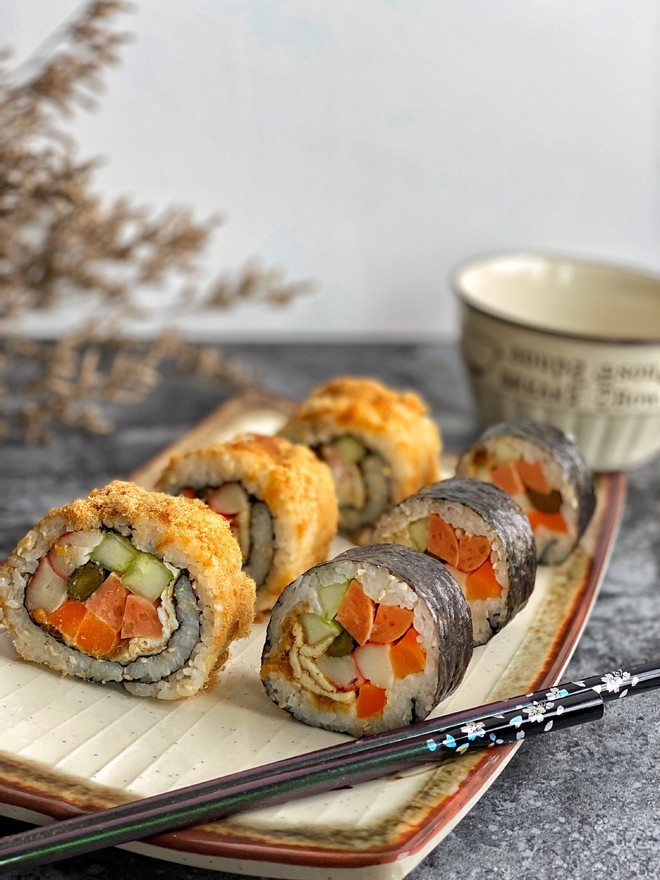Sushi Diy, Delicious Roll Up | No Need to Go to A Sushi Restaurant to Eat Sushi