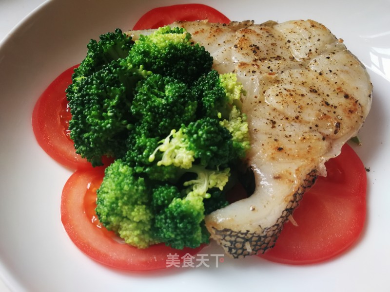Fried Cod with Black Pepper recipe
