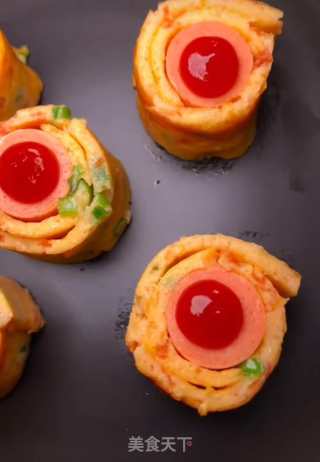 You Don’t Have to Go Out to Buy Breakfast Anymore. If You Do This, You Don’t Need to Change The Meat! Do Two People in 10 Minutes! [wuzhen Powder Tomato Breakfast Nutritious Cake] recipe